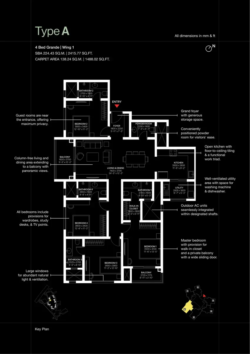 sobha one world floor plans
